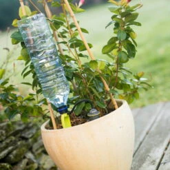 4er-Set Tropfbewässerungssystem Iriso + 1 Gratis, Für Töpfe, Kästen