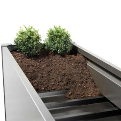 Biohort Zwischenboden Für Hochbeet 2x1, 196x100x3cm, Feuerverzinktes, Polyamid-einbrennlackiertes Stahlblech