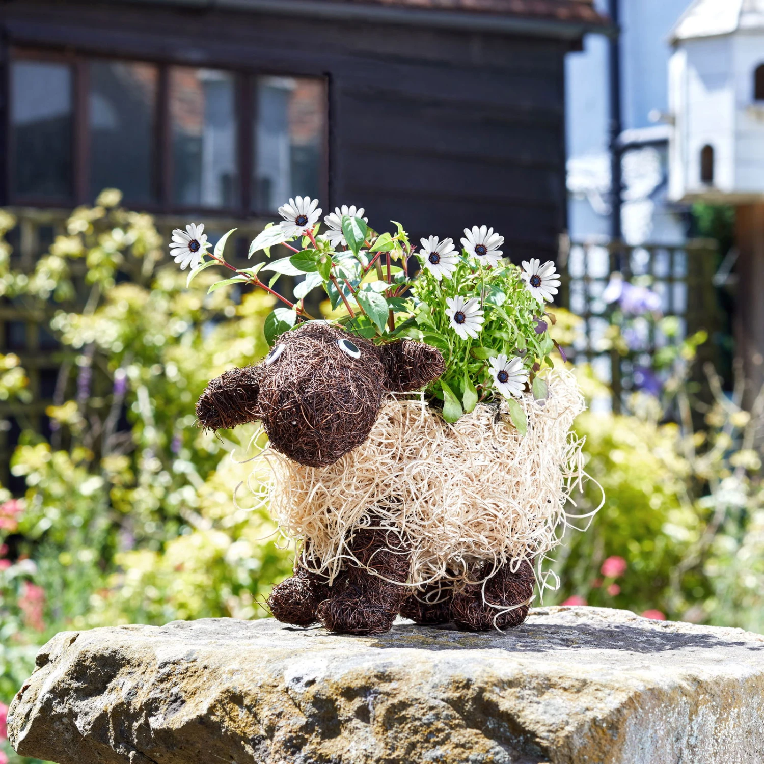 Pflanztopf 'Shelly Sheep', Ca. 26 X 35 X 15 Cm